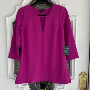 Boston Proper Beyond Travel Collection Top, NWT